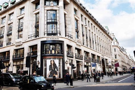 Burberry stores in London